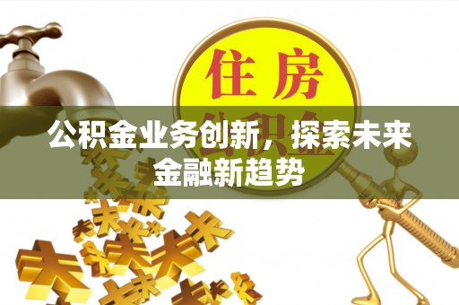 保靖公积金业务创新，探索未来金融新趋势
